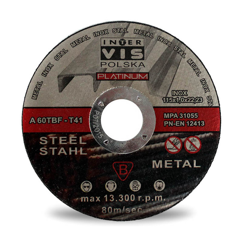 Tarcza    do przecinania stali    125x6,0 CAVALIER